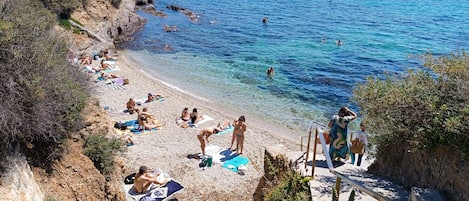 Plage à proximité, serviettes de plage