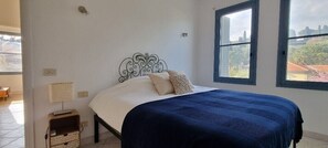 1 slaapkamer, een strijkplank/strijkijzer, wifi, beddengoed