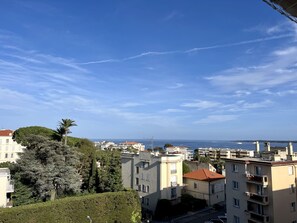 Vista a la playa o el mar