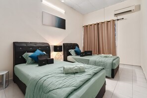 3 quartos, Wi-Fi, roupa de cama