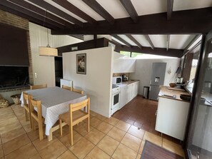 Fridge, microwave, oven, stovetop - La Girolle (Lège-Cap-Ferret)