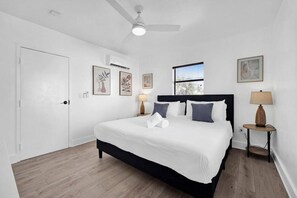 2 bedrooms, iron/ironing board, travel cot, WiFi