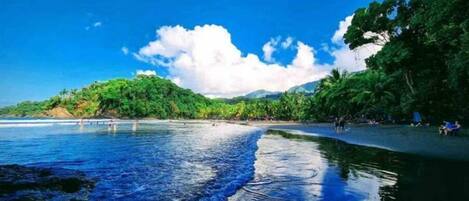 Camastros y toallas de playa