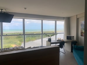 Panoramic-Apartment | Wohnbereich