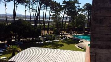 Family Room, Non Smoking, River View | Balcony view