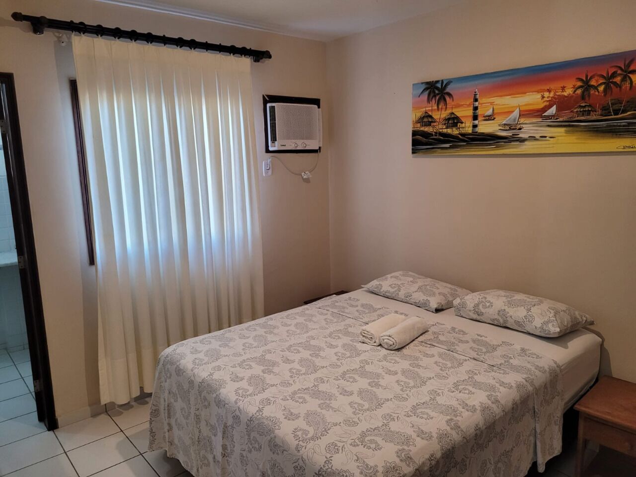 Apartamento Delux Suíte e Varanda com Vista Para o mar em Ponta Negra