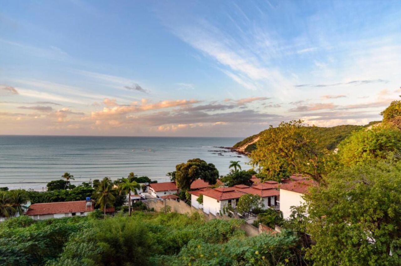 Apartamento Delux Suíte e Varanda com Vista Para o mar em Ponta Negra