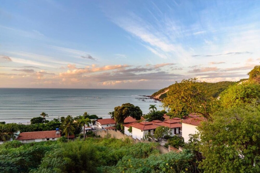 Apartamento Delux Suíte e Varanda com Vista Para o mar em Ponta Negra