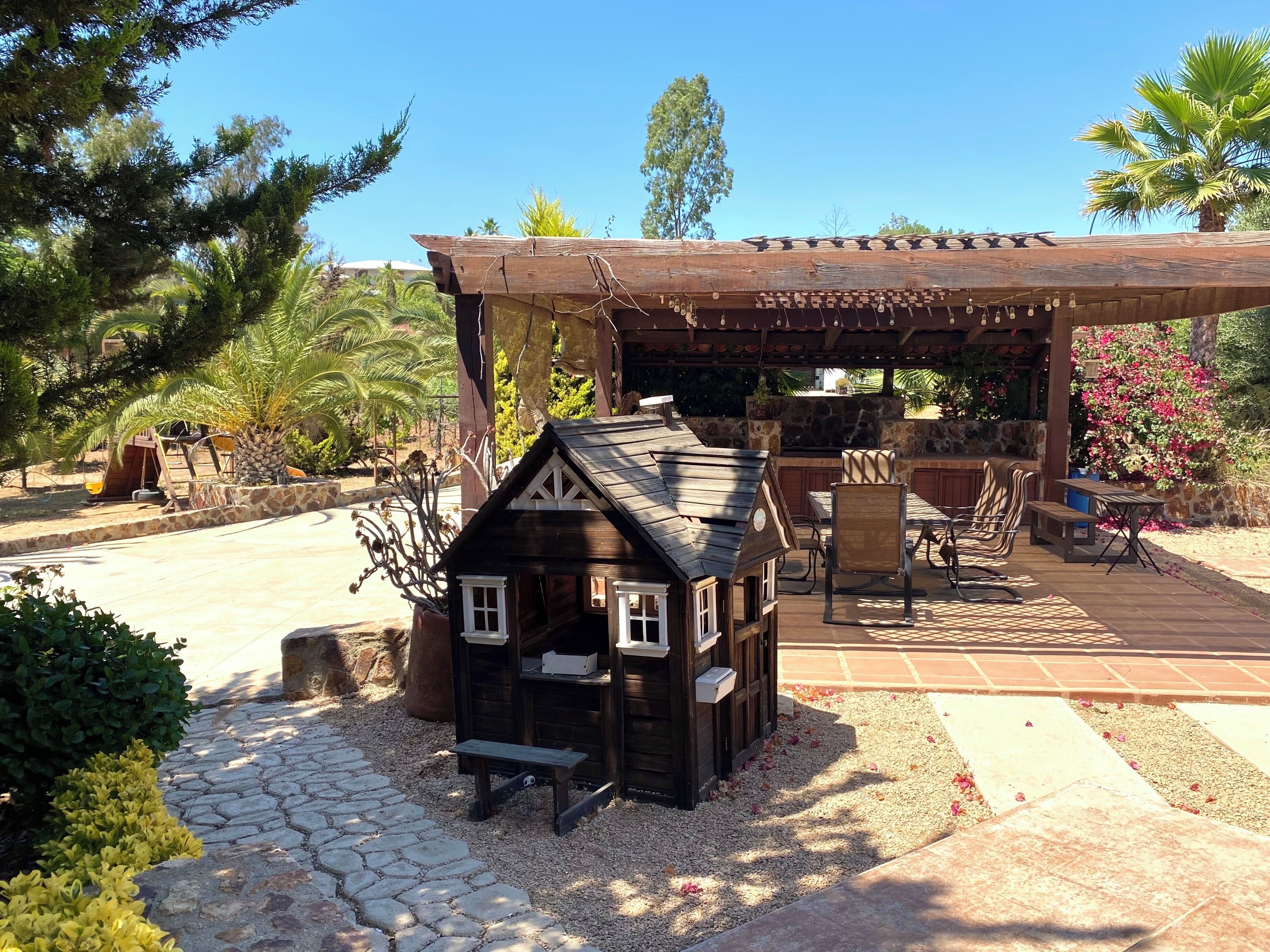 Área de juegos infantiles al aire libre