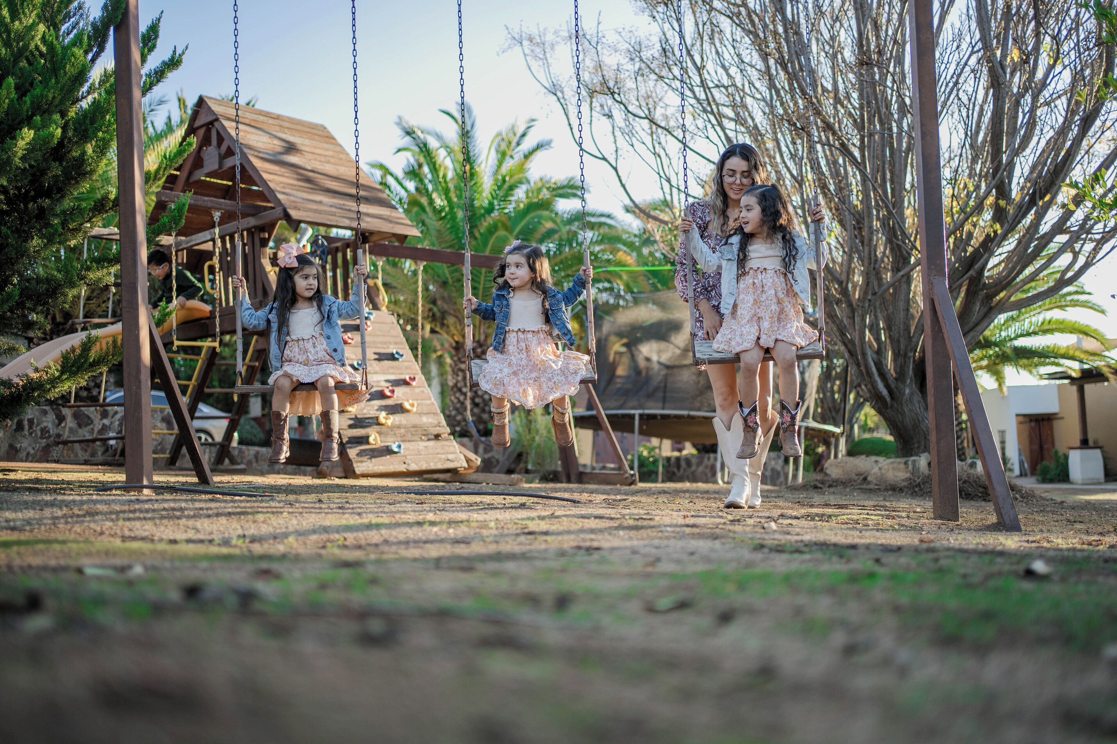 Área de juegos infantiles al aire libre