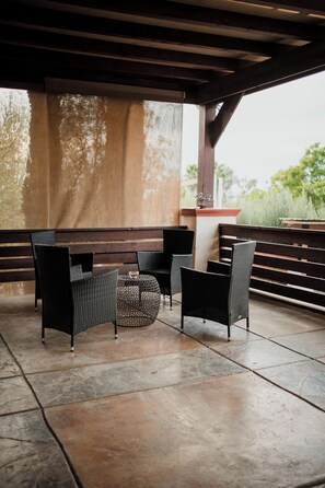 Terrace/patio - Tierra Mia Hacienda Ruta del Vino (Valle de Guadalupe)