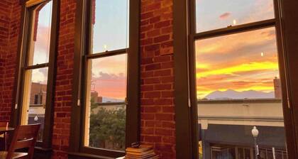 Sunny Downtown Condo above the Coffee Shop