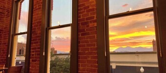 Sunny Downtown Condo above the Coffee Shop