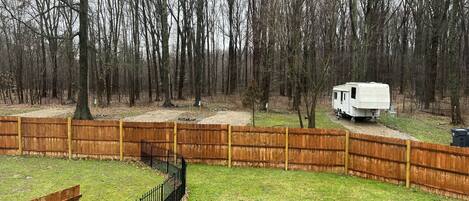 Blick von der Unterkunft