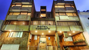 Voorkant van accommodatie