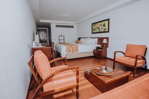 Phòng đôi Superior | Bộ đồ giường cao cấp, chăn bông, nệm có lớp đệm bông 