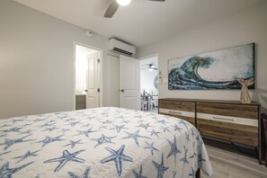 2 soverom, strykejern/-brett, reiseseng for barn og wi-fi (inkludert)