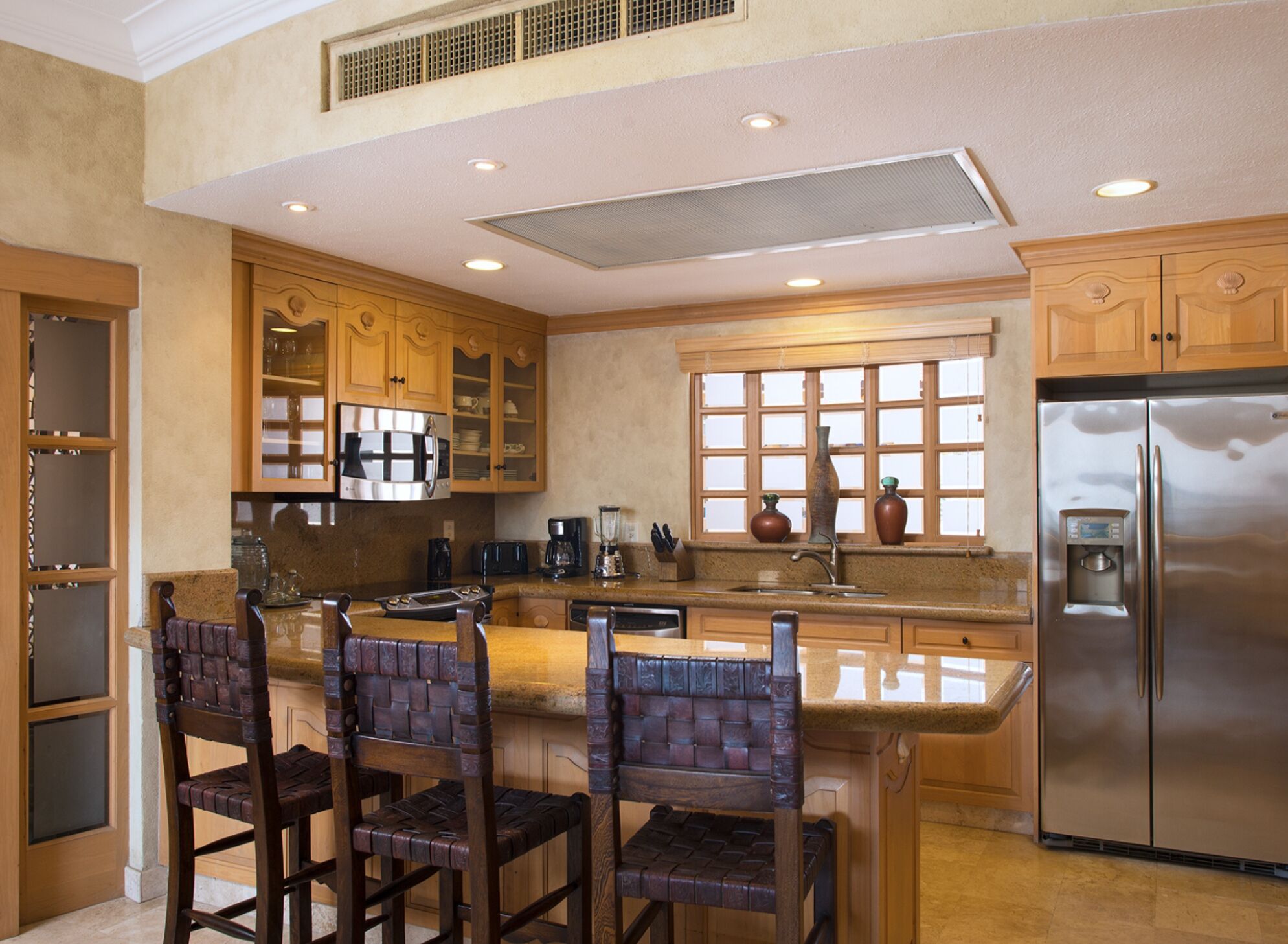 Villa la estancia located on the pristine medano beach