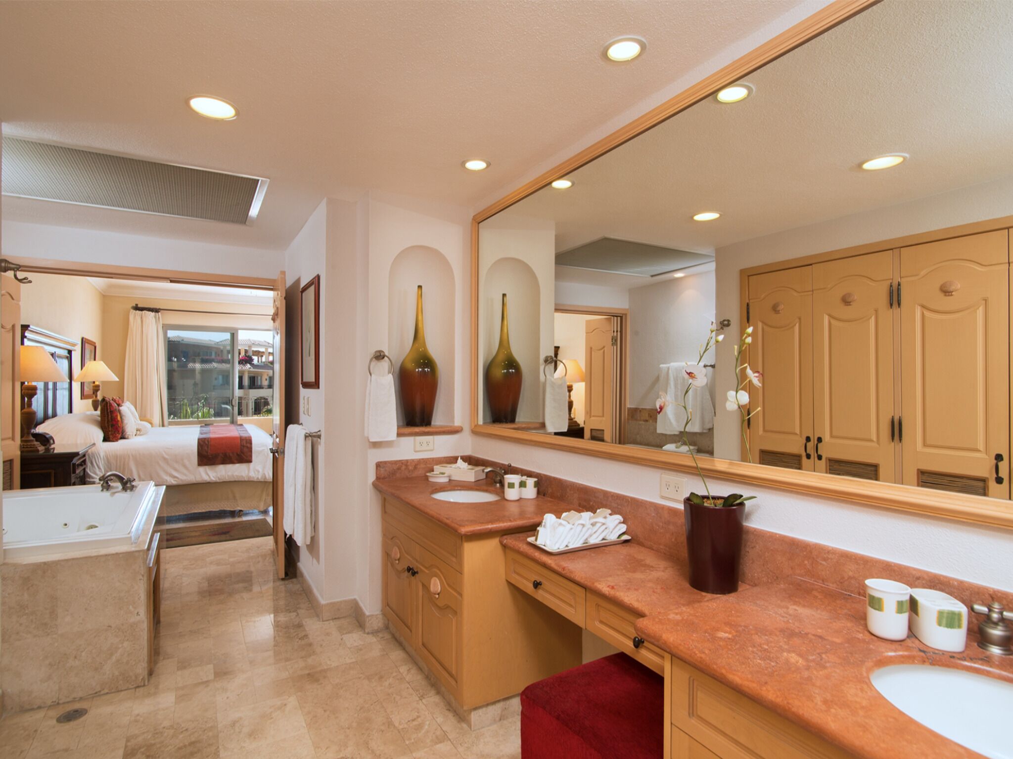 Villa la estancia located on the pristine medano beach