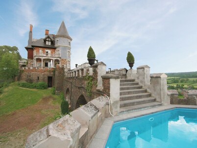 Castle in Spa With Lake View & Heated Pool