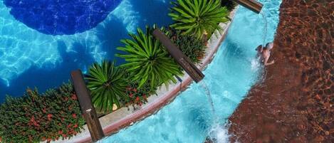 Piscina externa, piscina aquecida