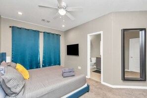 3 bedrooms, iron/ironing board, free WiFi, bed sheets