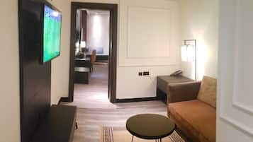 Apartemen Khas | 1 kamar tidur, meja kerja, ruang kerja ramah laptop, dan Wi-Fi gratis