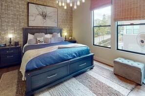 2 bedrooms, iron/ironing board, Internet, bed sheets