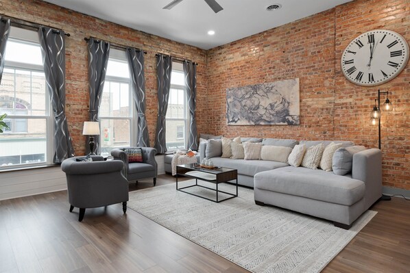 TV connectée, cheminée