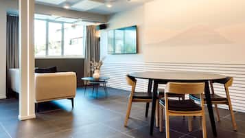 Sala de estar en el lobby