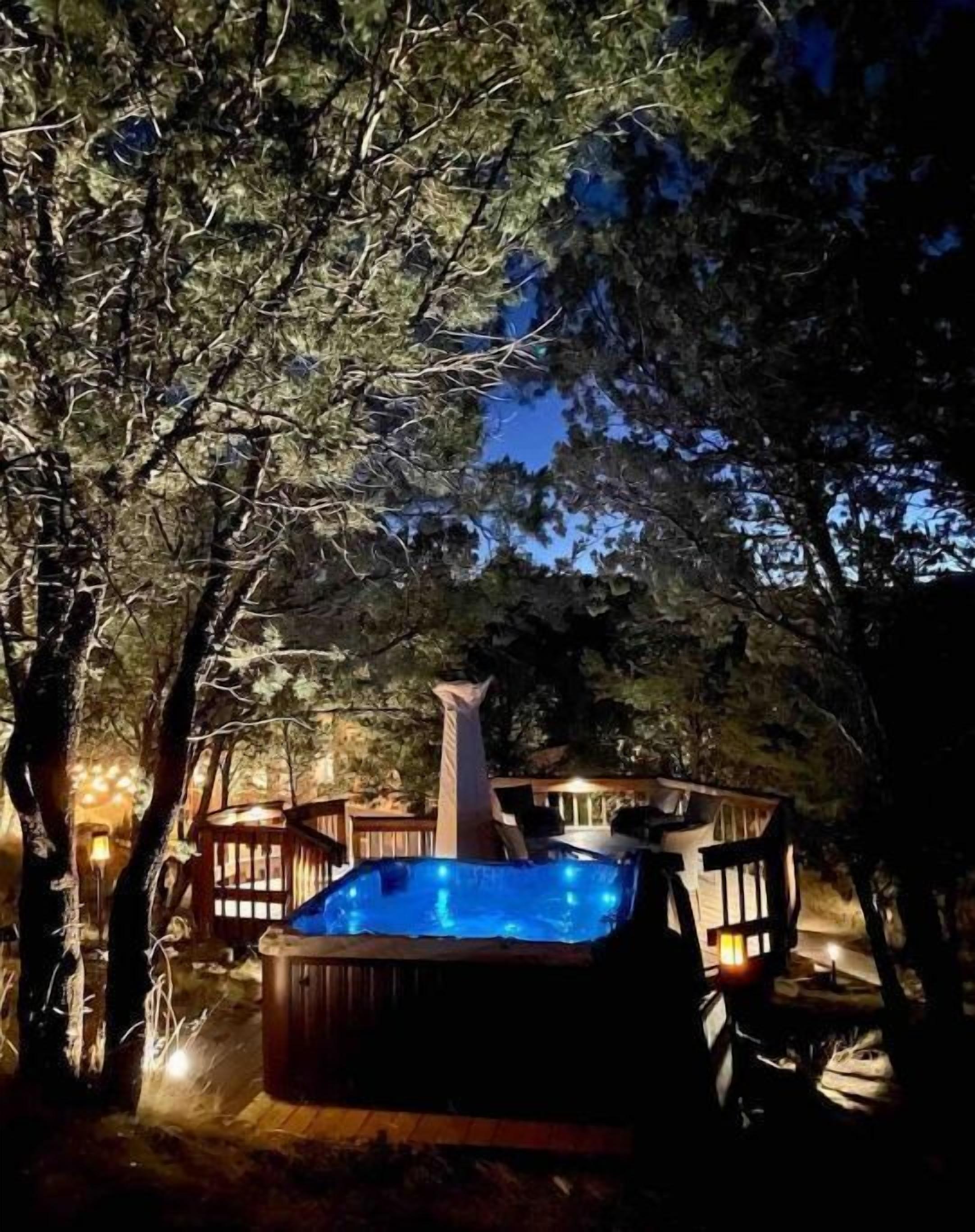 Bain à remous extérieur