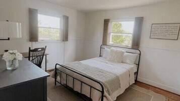 2 bedrooms, in-room safe, iron/ironing board, WiFi