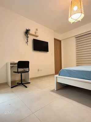 1 habitación, wifi y ropa de cama