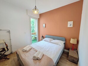 2 chambres, Wi-Fi, literie fournie
