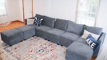 TV connectée, cheminée