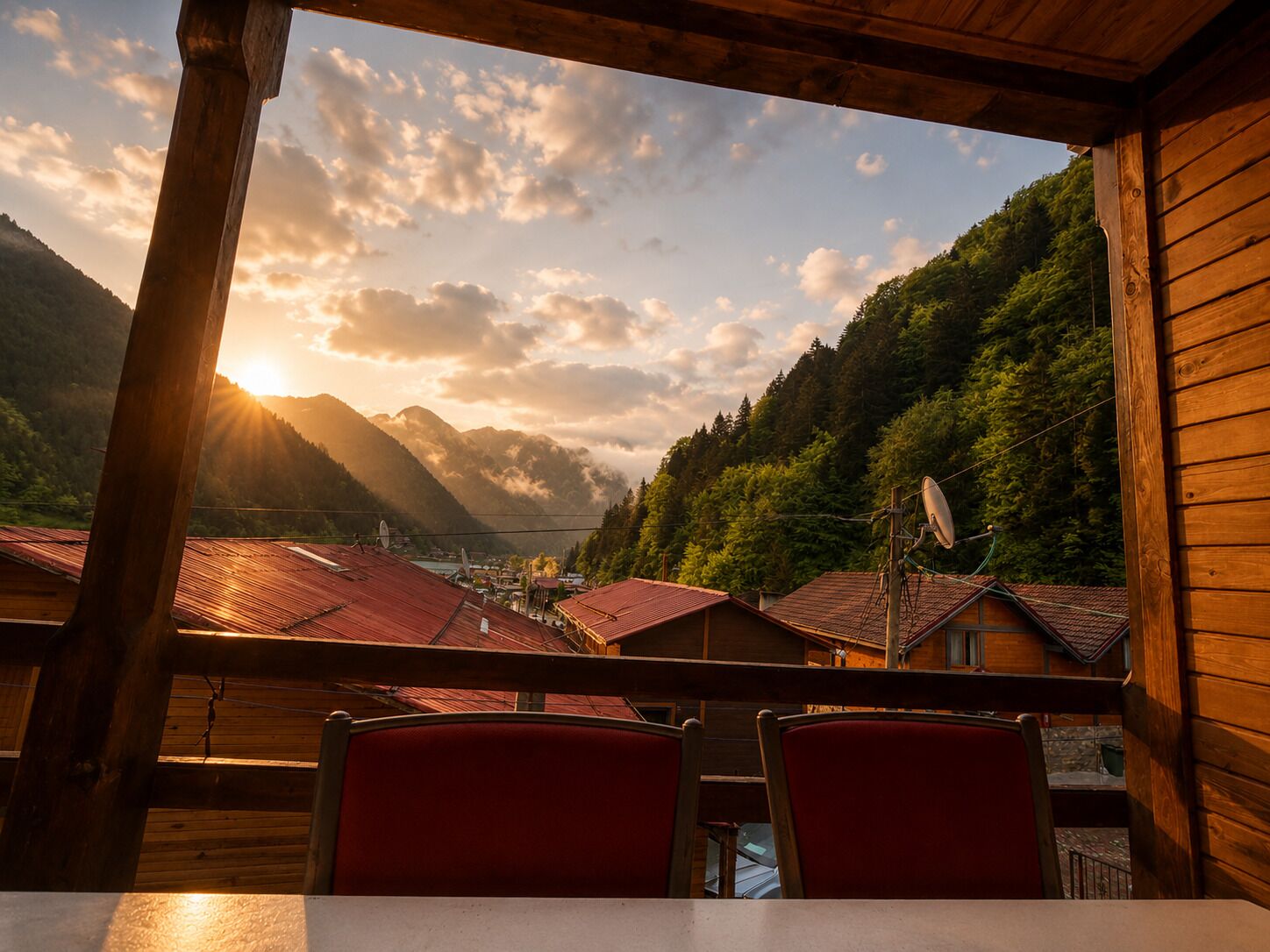 Studio – deluxe, hageutsikt | Terrasse/patio