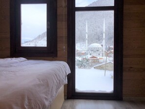 Chambre Royale, vue montagne | Draps en coton égyptien, literie de qualité supérieure