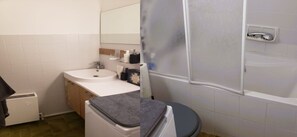 Hair dryer, toilet paper