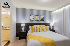 4 bedrooms, iron/ironing board, travel crib, WiFi