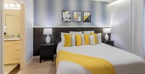 4 habitaciones, tabla de planchar con plancha, cuna de viaje y wifi 