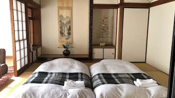 3 slaapkamers, beddengoed