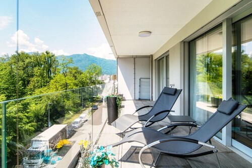Magnifique appartement à proximité du Lido de Locarno (Linda Terrace)