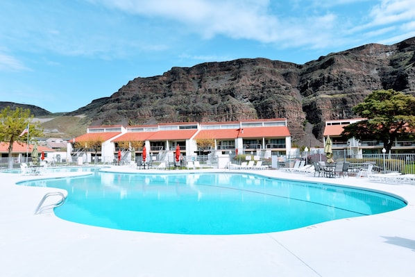 Außenpool, beheizter Pool