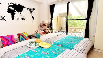 1 間睡房、書桌、熨斗/熨衫板、免費 Wi-Fi