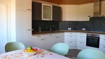 Kühlschrank, Ofen, Herdplatte, Geschirrspüler