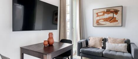 Televisie en een stereo