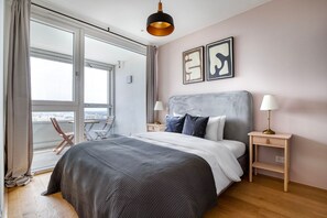 1 間睡房、熨斗/熨衫板、Wi-Fi、床單