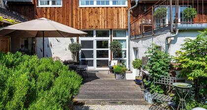 Ferienwohnung 'Kleiner Hof Vergissmeinnicht' mit Garten und WLAN