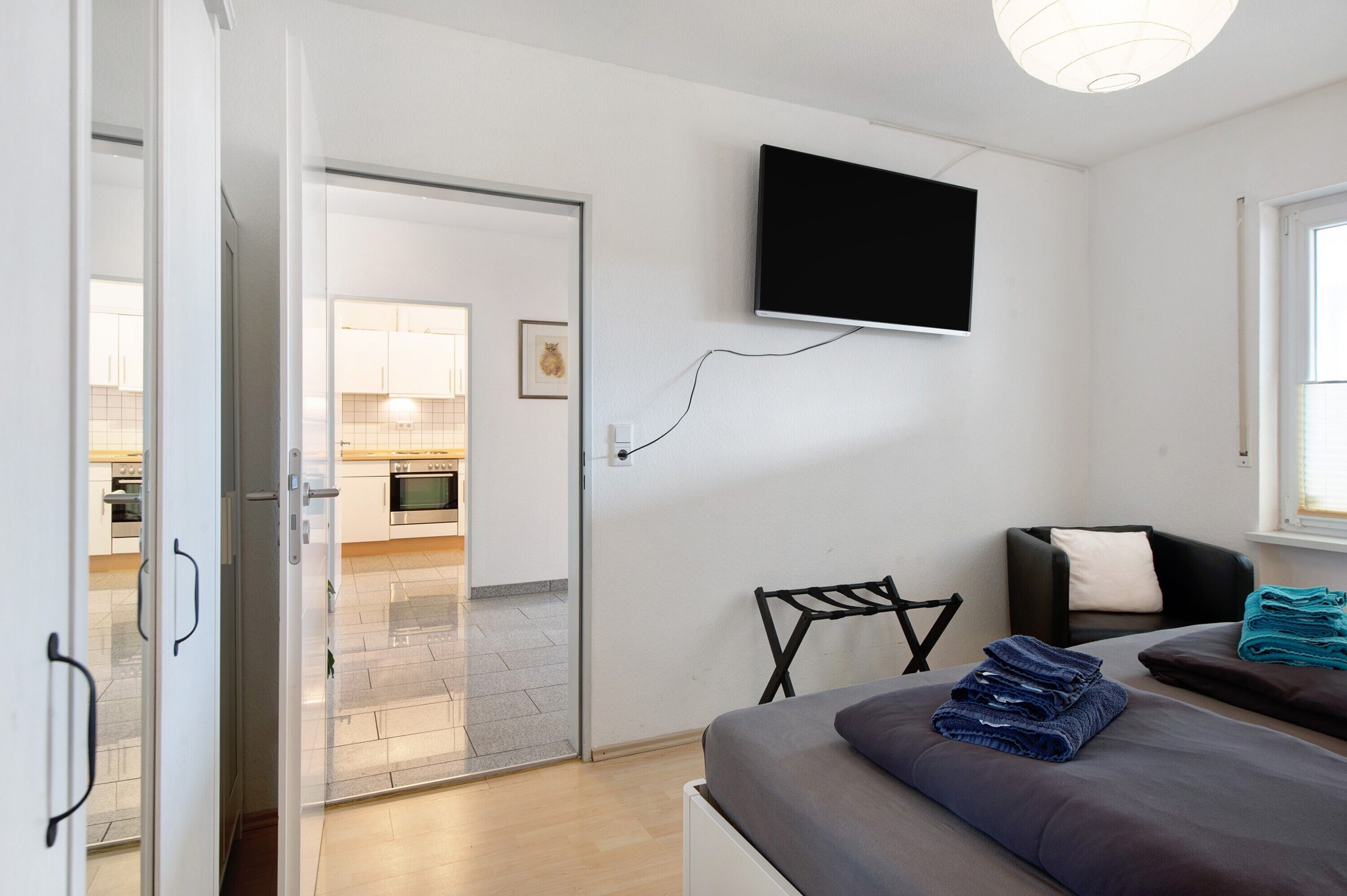 1 Schlafzimmer, Bügeleisen/Bügelbrett, kostenloses WLAN, Bettwäsche