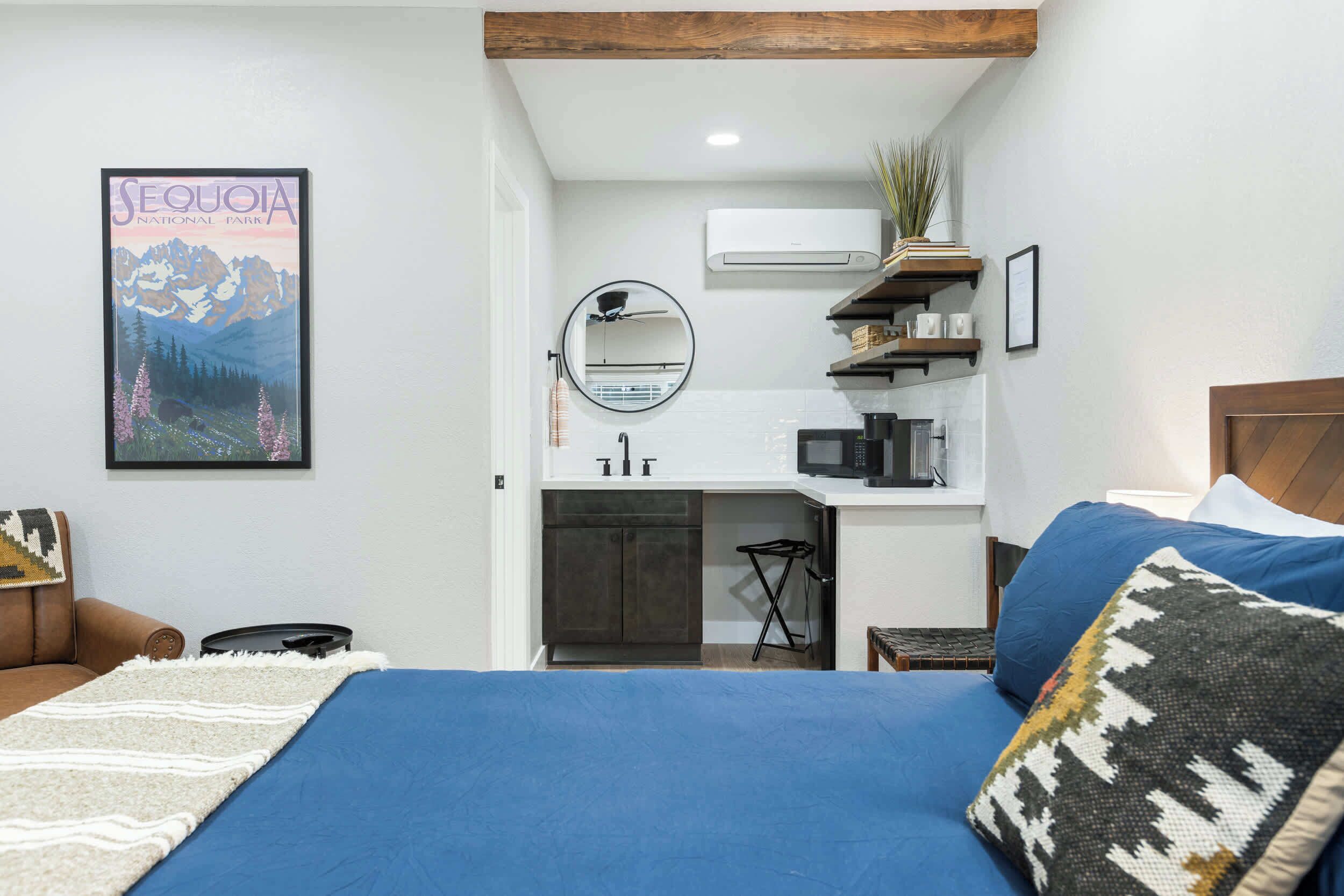 1 slaapkamer, een strijkplank/strijkijzer, wifi, beddengoed
